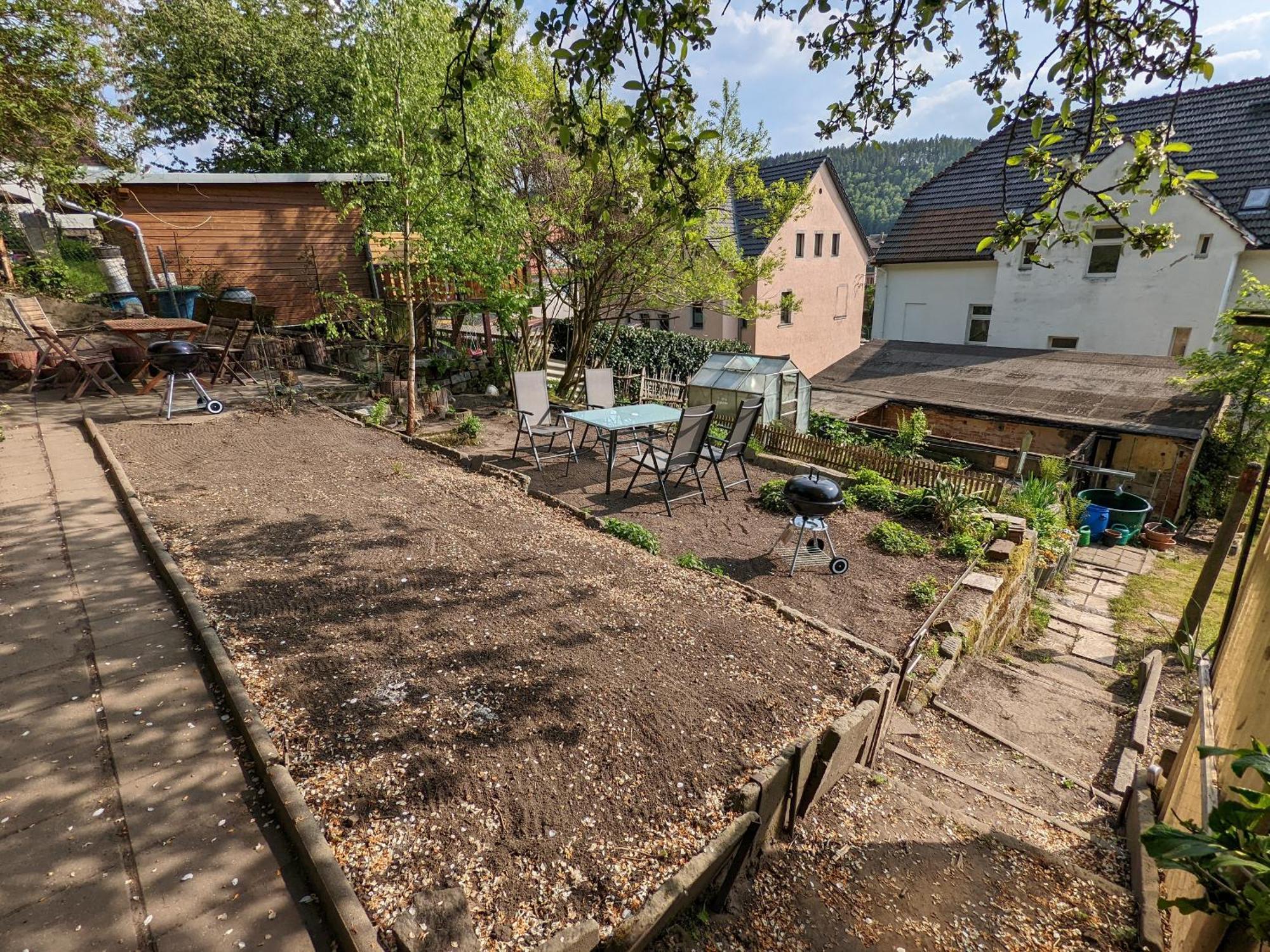 R1 - Urlaubsmagie - Bad Schandau Fusslaeufig, Garten *